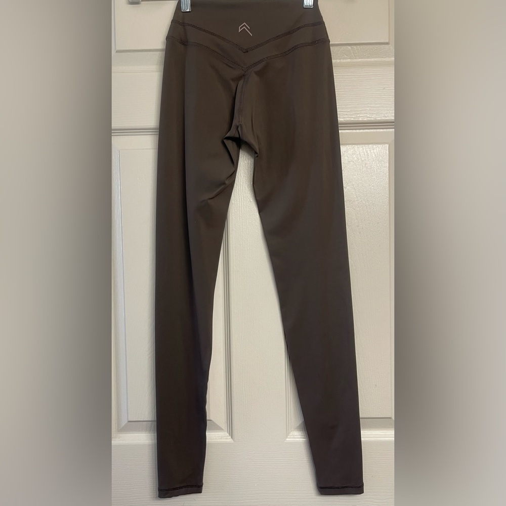 Oner active Taupe unified high waisted leggings size Small Long - Picture 2 of 2